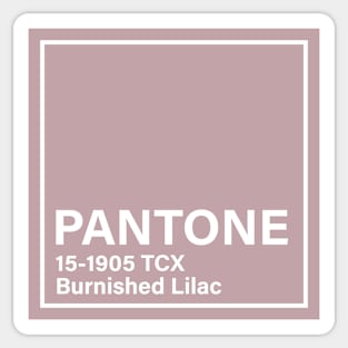 pantone 15-1905 TCX Burnished Lilac Sticker